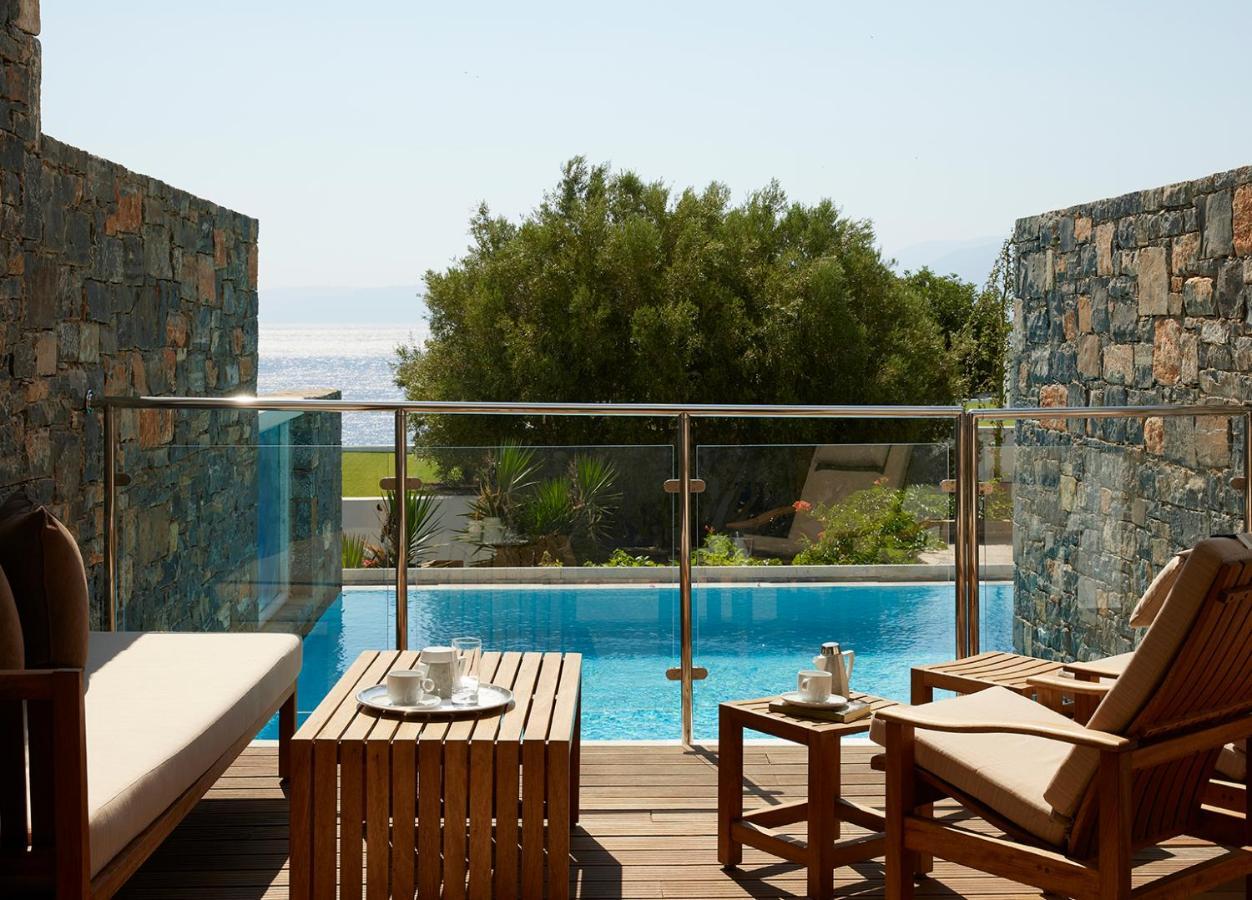 Elounda Peninsula Luxury Resort, Six Senses Spa ภายนอก รูปภาพ