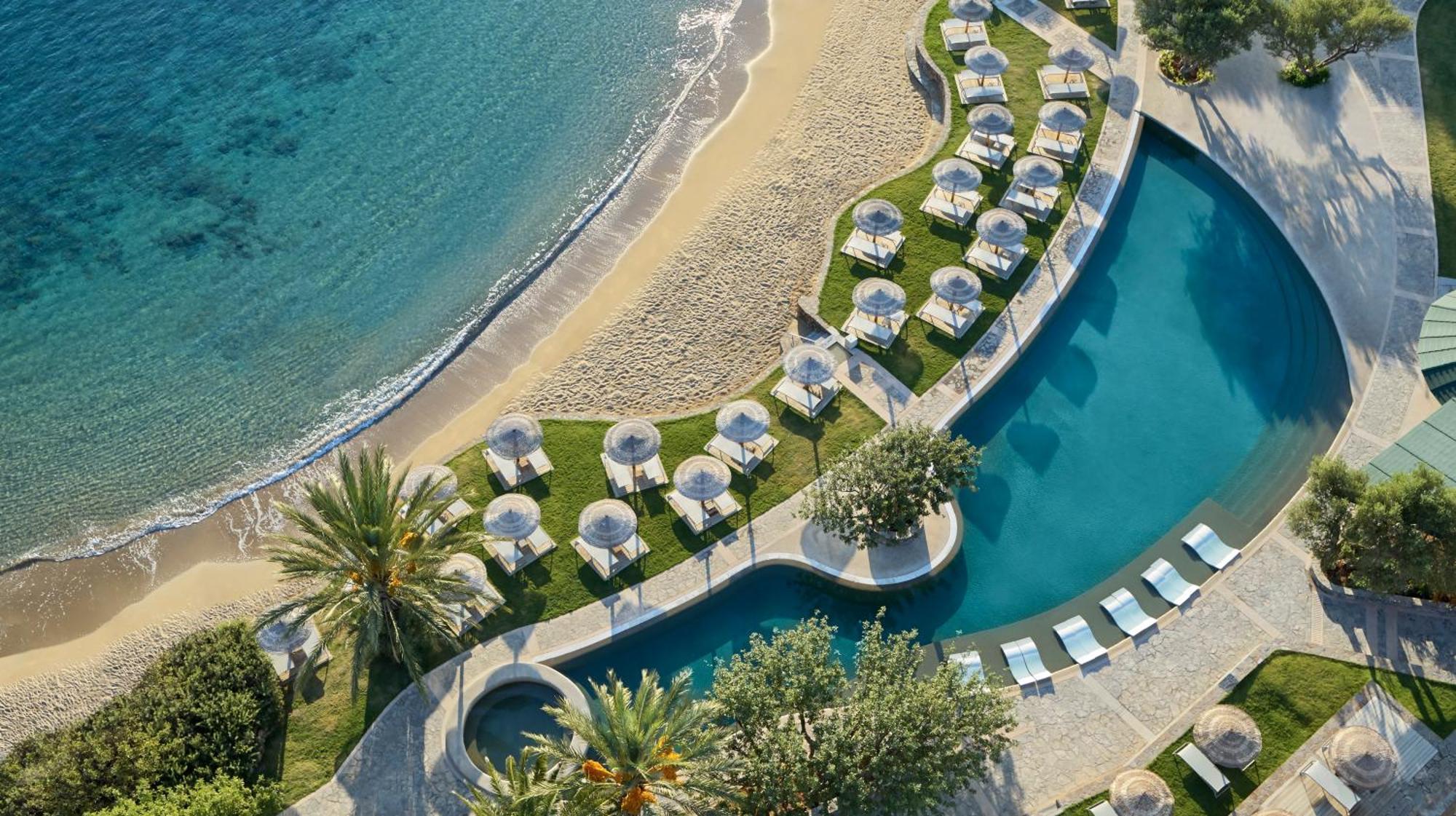 Elounda Peninsula Luxury Resort, Six Senses Spa ภายนอก รูปภาพ